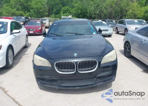 2011 BMW 750Li из США, поврежденный, VIN WBAKB8C55BC852304